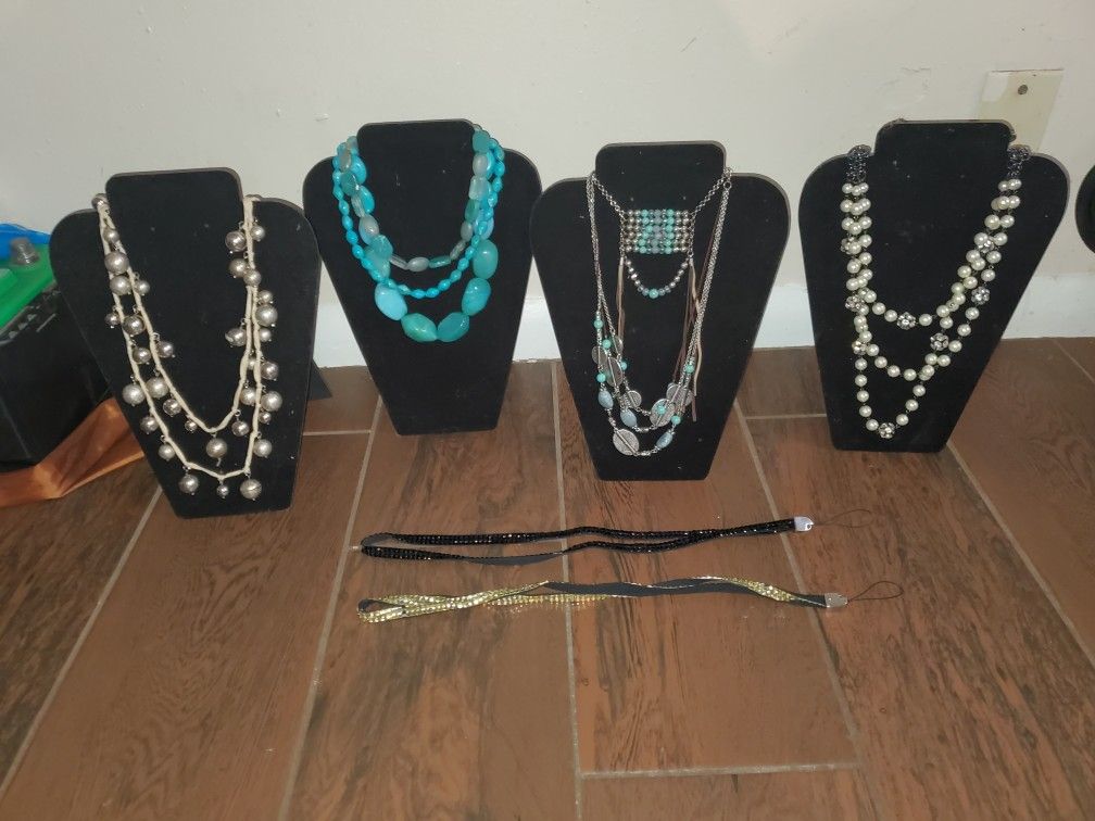 Fashion Jewelry With Display Stands