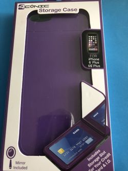 iPhone 6 Plus credit card storage