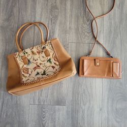 Purse And Wallet Set