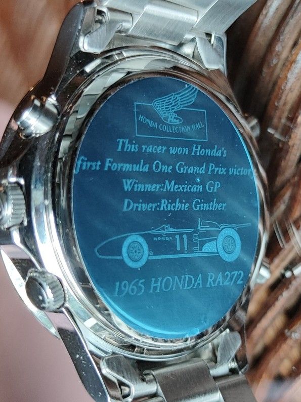 Honda Collection Hall Grand Prix Ultra Rare Watch for Sale Honda Collection Hall Grand Prix Ultra Rare Watch for Sale
