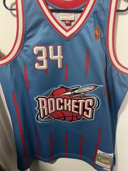 Houston Rockets NBA Throwback Jersey Olajuwon