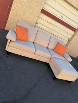 WITH DELIVERY sectional couch
