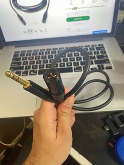 3 ft Mogami Gold TRS male to XLR Male