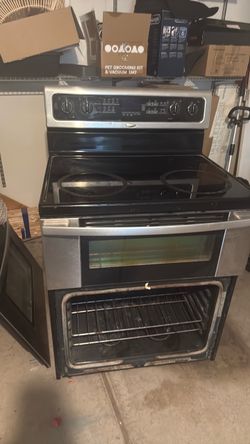 Broken whirlpool dual oven stove