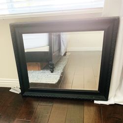 Black Framed Mirror