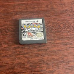 Pokémon Platinum Version Nintendo DS Cartridge 100% Authentic Works Great