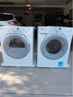 Washer and dryer