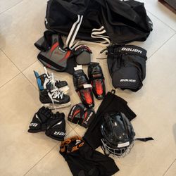Youth Hockey Equipment Set