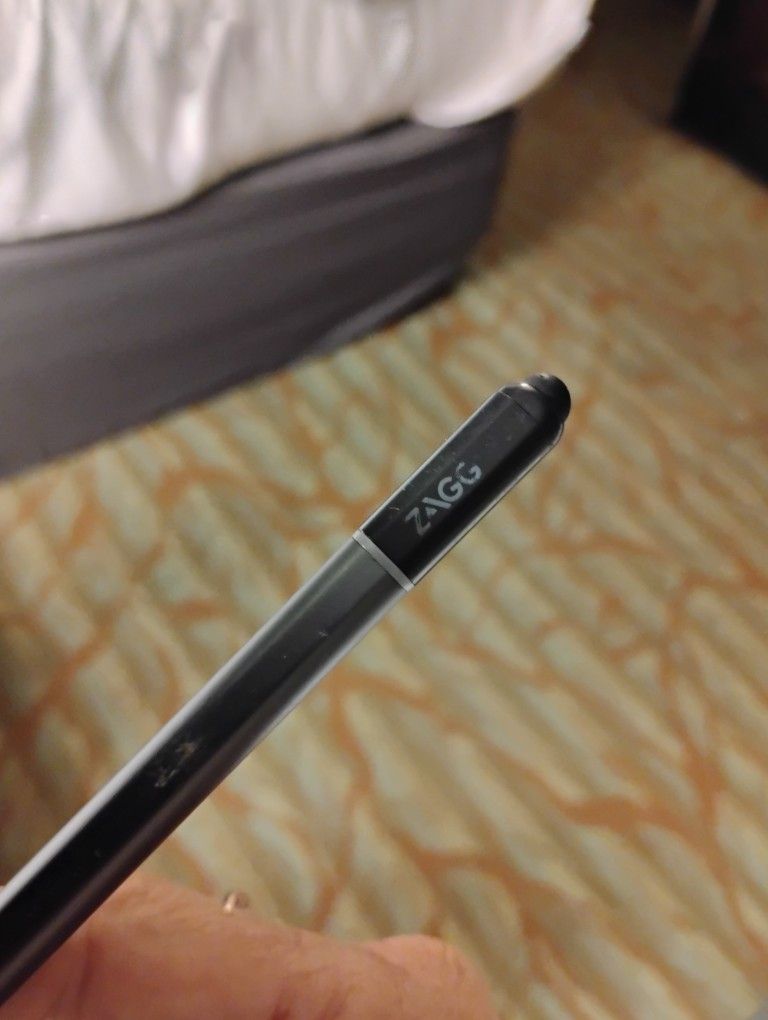 Zagg Pro Stylus Pen  Black N Gray For Apple  iPad And iPad Pro 2018 And Newer