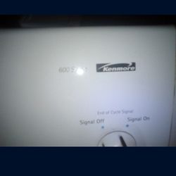 Kenmore Washer & Dryer $250 OBO 600 Series Set with laundry tub