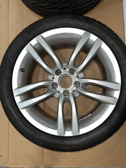 Mercedes E350 wheels 18” staggered 