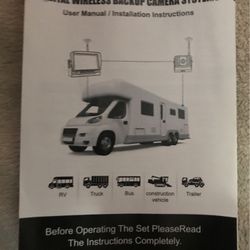 Brand New Fifth wheel/trailer Back Camera 