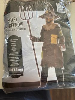 Boys scarecrow costume
