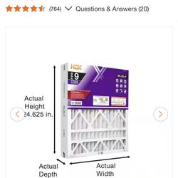 Honeywell Replacement Pleated Air Filter