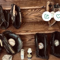 4 Baseball Mitts. Glove Radar + Other Stuff