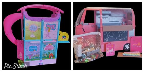 Dollhouse Food Truck Playsets