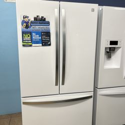 Kenmore Refrigerator White French Door