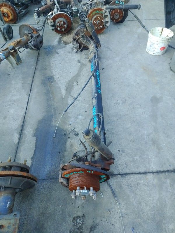 2016 Ram Promaster Rear Suspension 