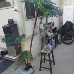 LED Palm 3 Trees 6, 4 and 2 Feet Height