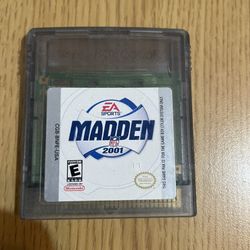 Nintendo Gameboy Color Madden 01