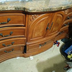 Wood Dresser 