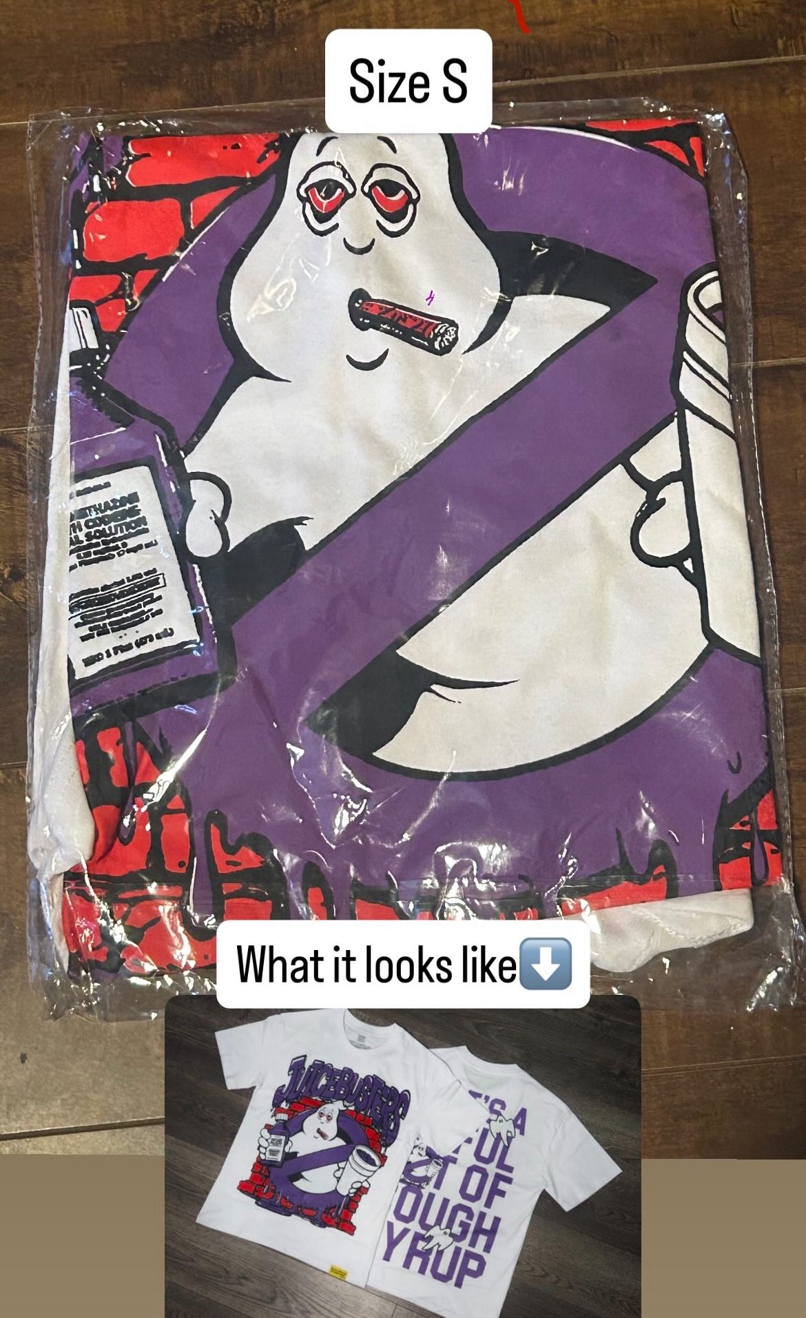 Awful Lot Of Cough Syrup Tee (juice Busters)