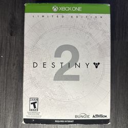 Destiny 2 Limited Edition (Microsoft Xbox One, 2017) 
