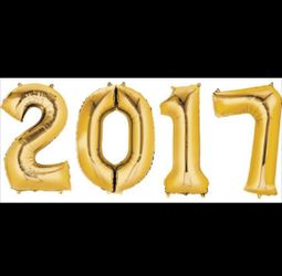 NEW GIANT 2017 GRAD BALLOONS