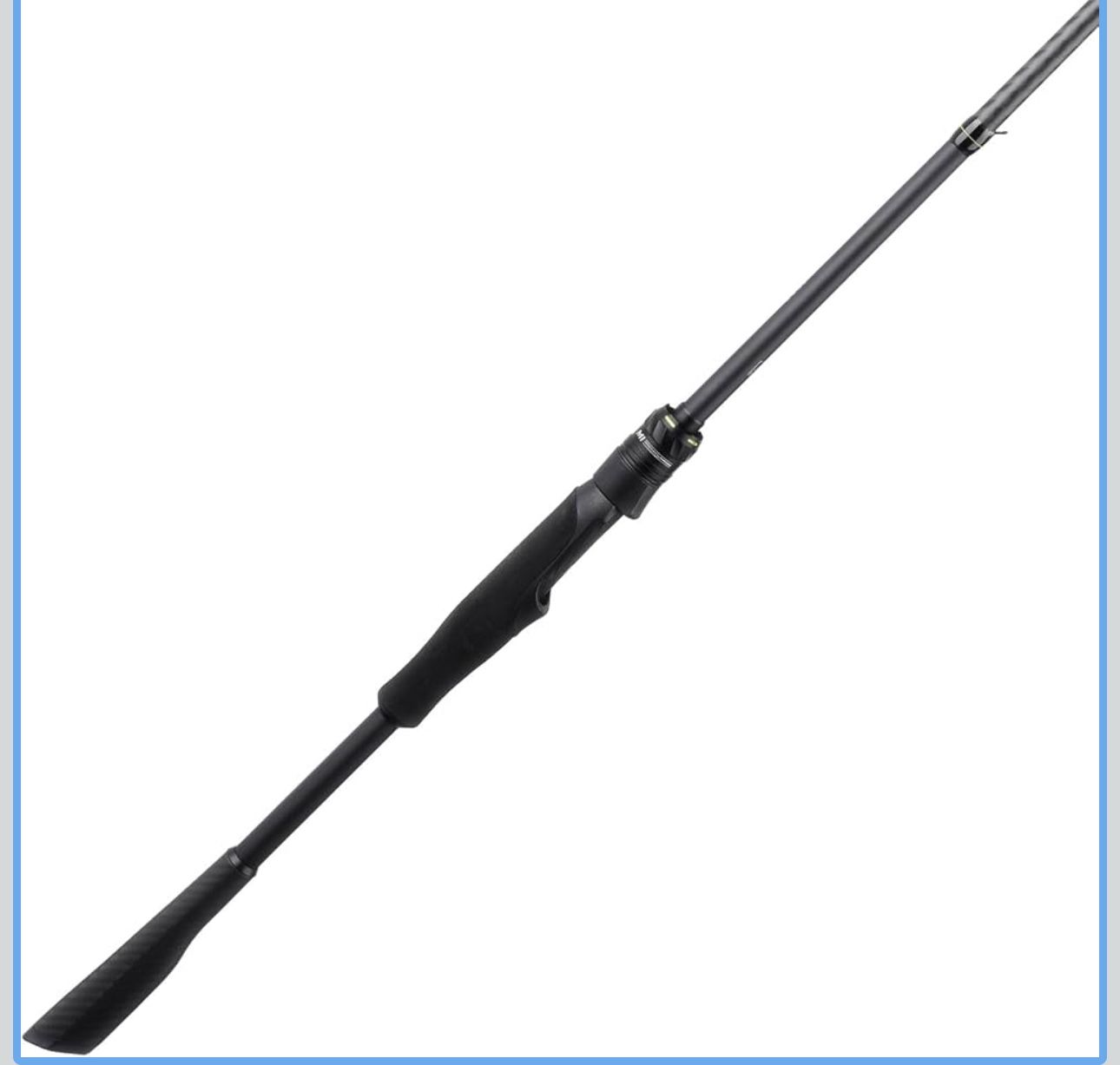HANDING M1 Bass Fishing Rod Fast Action Spinning & Casting Rod with Fuji Guide Rings for Trout Walleye Bass Northern Pike Muskie Snook Redfish