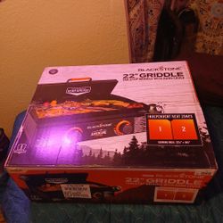 22" Table Top Griddle With Hard Cover 