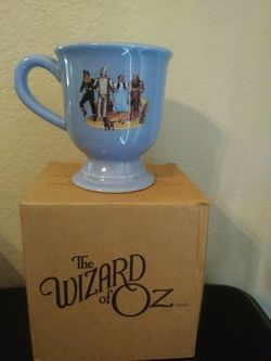 I have a brand new Wizard of Oz cup with writing in the inside