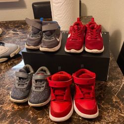 Nike Boys Shoes Size 9c And 10c’s