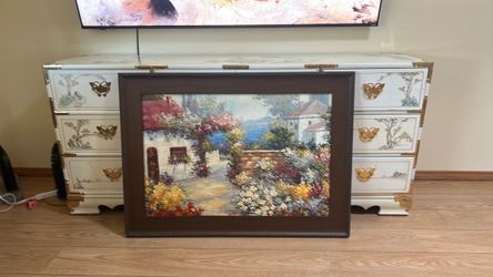 Gorgeous large oil painting.