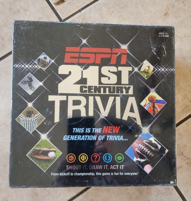 ESPN 21st
Century Trivia Game
Brand New