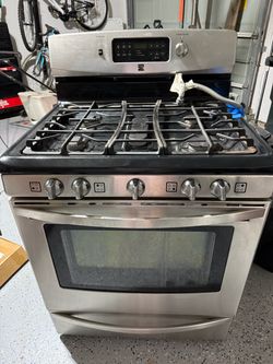 Kenmore gas stove with convection