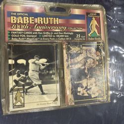 Babe Ruth 100th anniversary  25 each pack unopened original package 