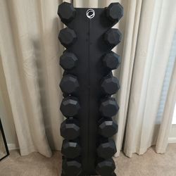 Inspire 8-Pair Vertical Dumbbell Rack