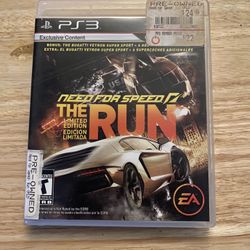 Need For Speed The RUN Ps3