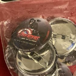 Disney Marvel Avengers Age of Ultron May 1 2015 Theater Promo Pins 8 Count 
