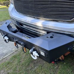 Chevy & GMC  RC  $  Wench Mount Front  W/Led 8k Bumper $900 