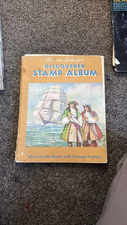 The New Enlarged Discoverer Stamp Album