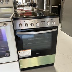 Frigidaire Stainless Steel 24” Freestanding Electric Range 
