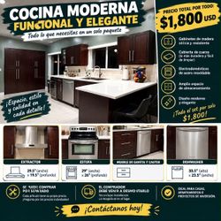 Kitchen cabinets and appliances