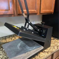 Heat Press Machine Manual 15x15in Flat Heat Press Machine