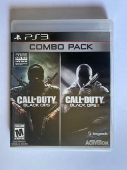 Call Of Duty Black Opps  Combo Pack PS3