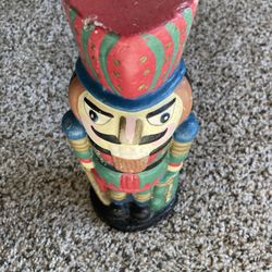 Unused Colonial Candle Nutcracker Candle Vintage Large Fun Rare
