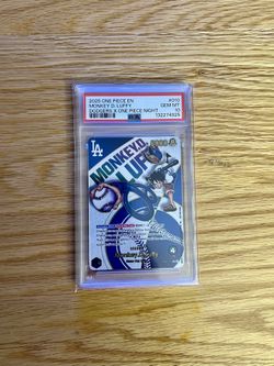 One Piece Dodgers Luffy PSA 10