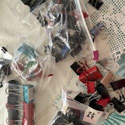 Assorted New Binder Clips