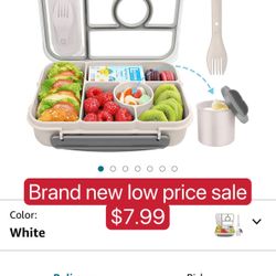 Lunch Box Kids,Bento Box Adult Lunch Box,Lunch Containers for Adults/Kids/Toddler,5 Compartments Bento Lunch Box with Sauce Vontainers,Microwave & Dis