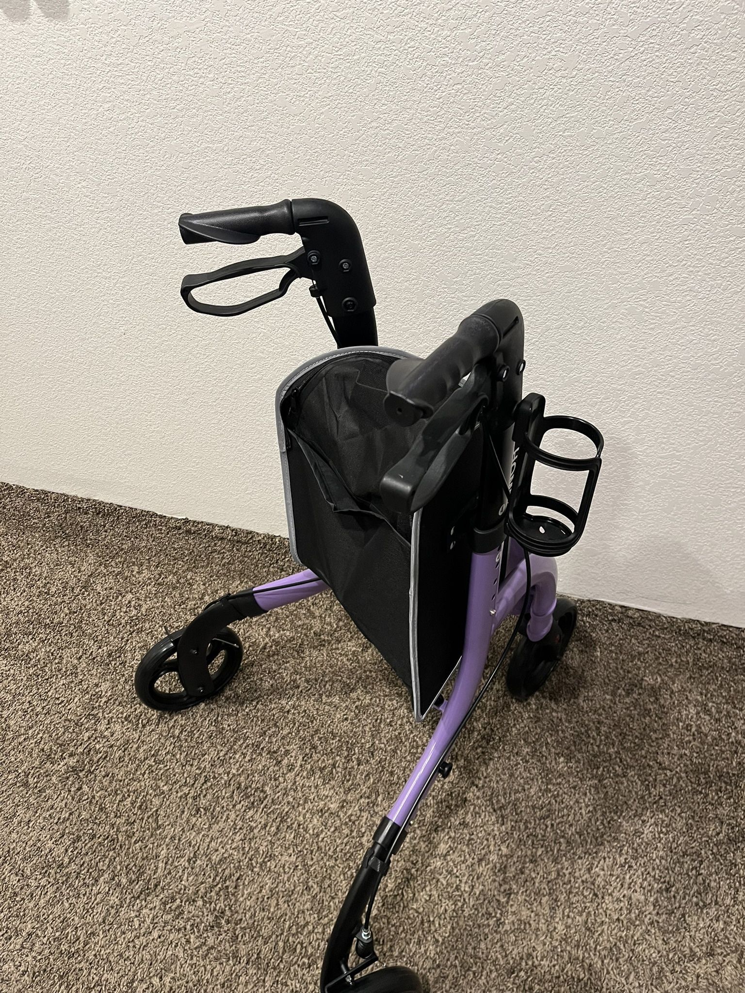 New Three Wheel Walker. Adult Potty Chair. And Hand Walker.